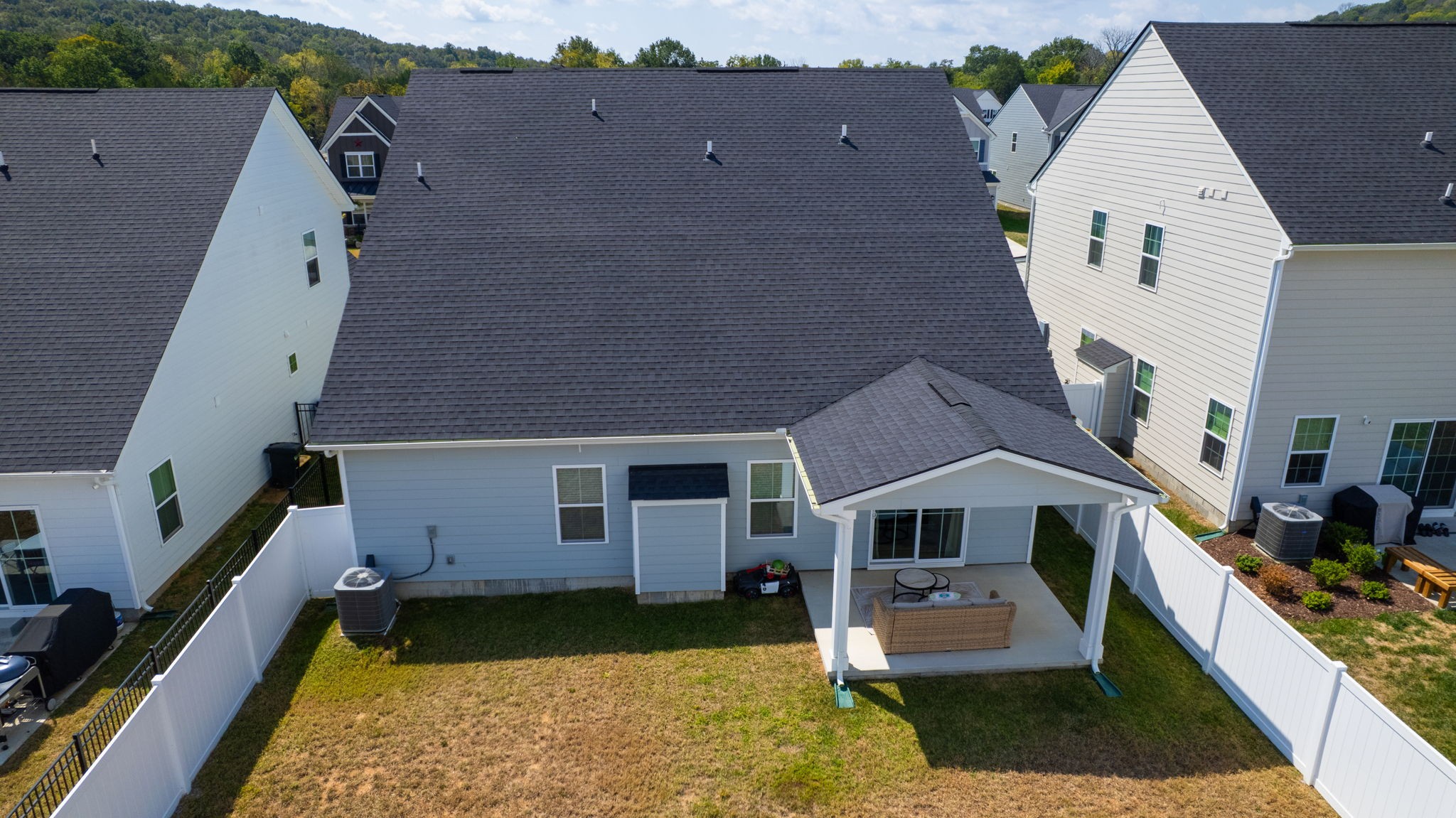 1547 Repton Road Smyrna, TN 37167 - Photo 44 of 47 an aerial view of a house with swimming pool