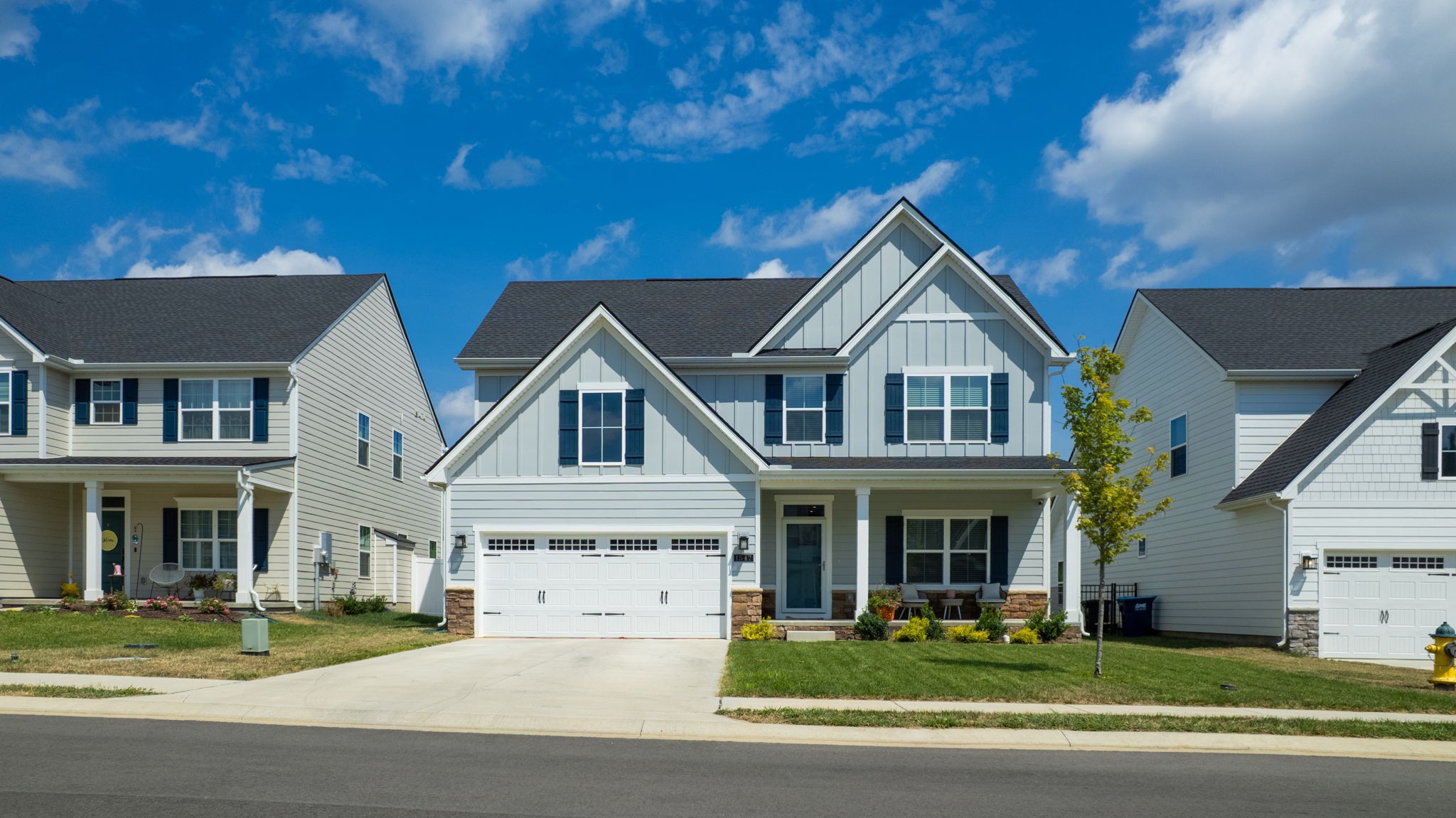 1547 Repton Road Smyrna, TN 37167 - Photo 45 of 47 a front view of residential houses with yard