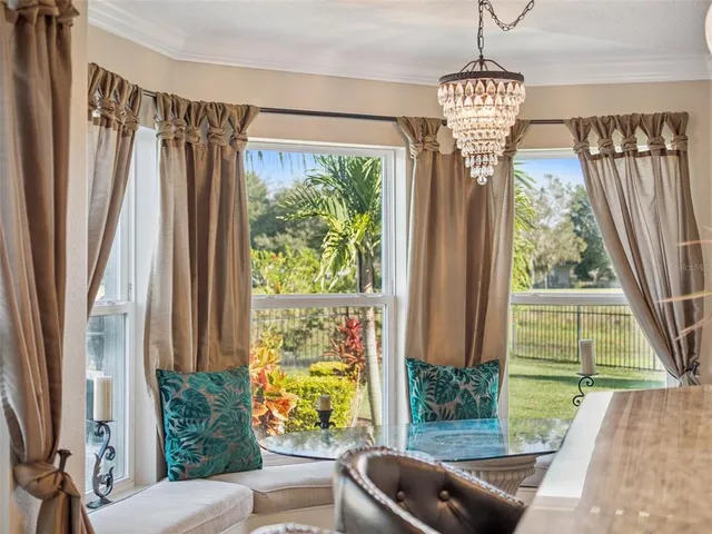 a very nice looking room with a large window