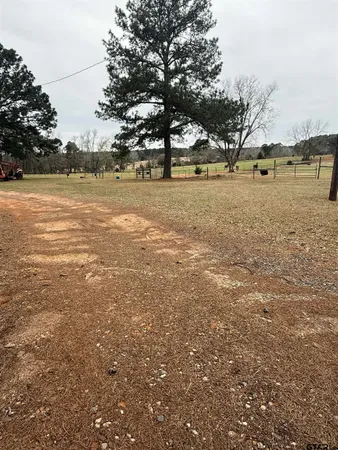 a view of a lake with houses
