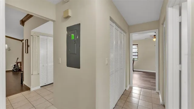 wooden floor in a gallery