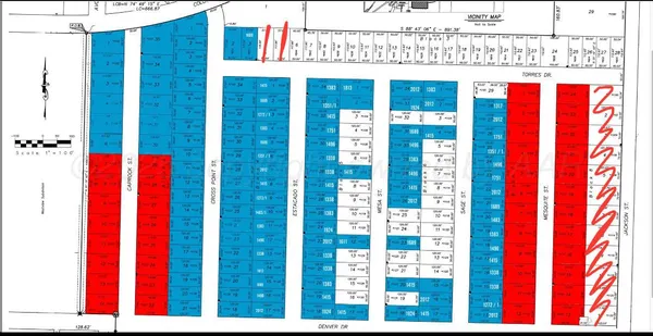 a picture of a park with a bench and shower