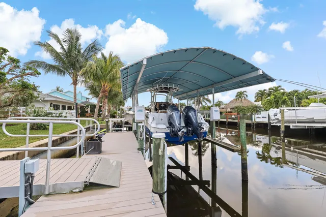 a view of a yard with swimming pool