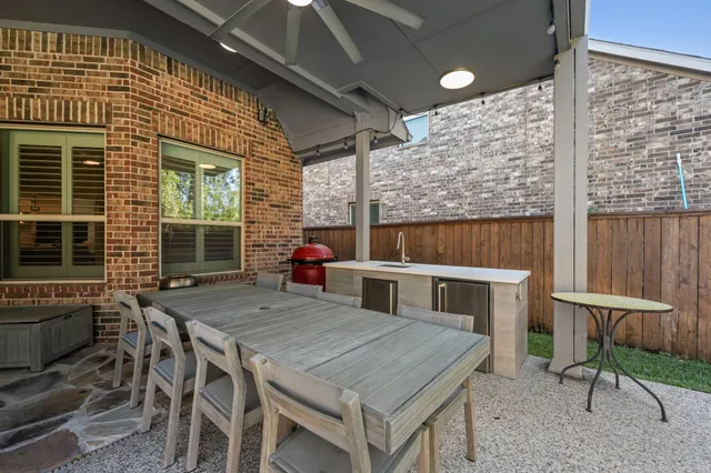 a view of house with patio