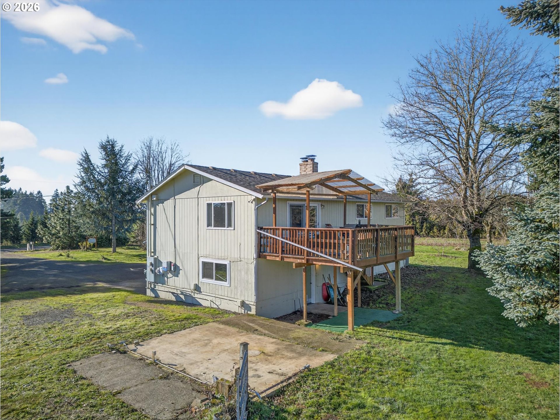 13601 South Union Hall Road Canby, OR 97013 - Photo 42 of 48 a view of a house with a yard