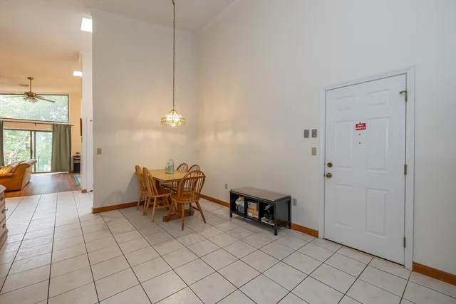 a view of a workspace with furniture