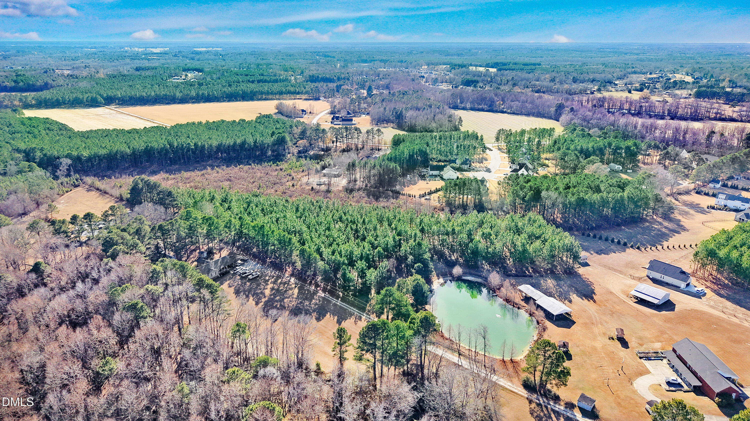 0 Freedom Road Smithfield, NC 27577 - Photo 10 of 12 an aerial view of residential building and lake