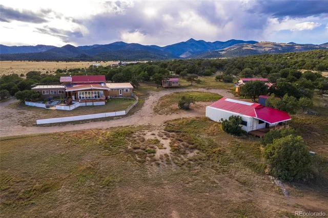a view of a lake with a mountain
