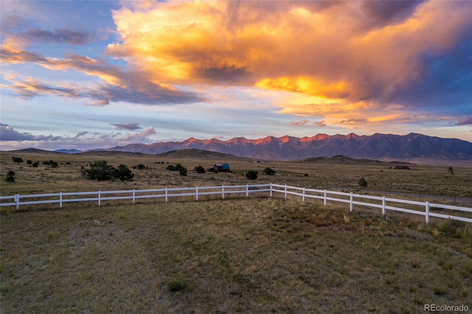 53997 County Rd LL56 Villa Grove, CO 81155 - Photo 32 of 34 a view of a lake with a mountain