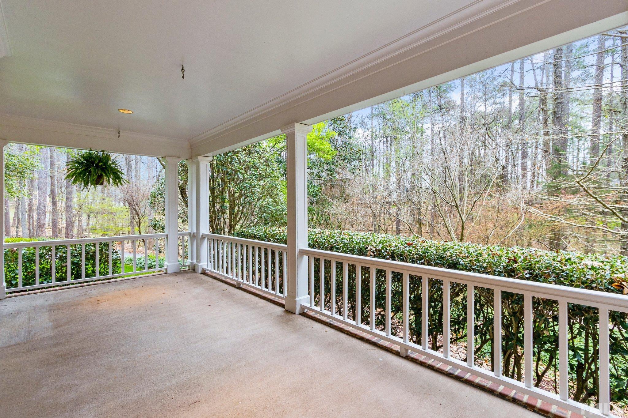 3518 Ridge Road Durham, NC 27705 - Photo 23 of 47 Expansive covered porch is a peaceful spot.