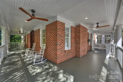 a view of outdoor space with porch area