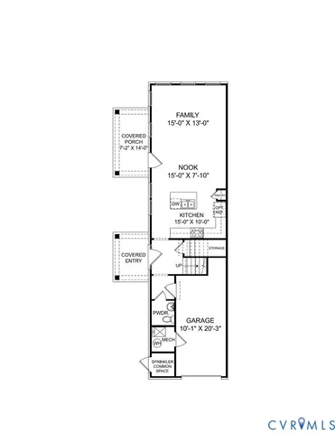 a picture of a room with a floor plan