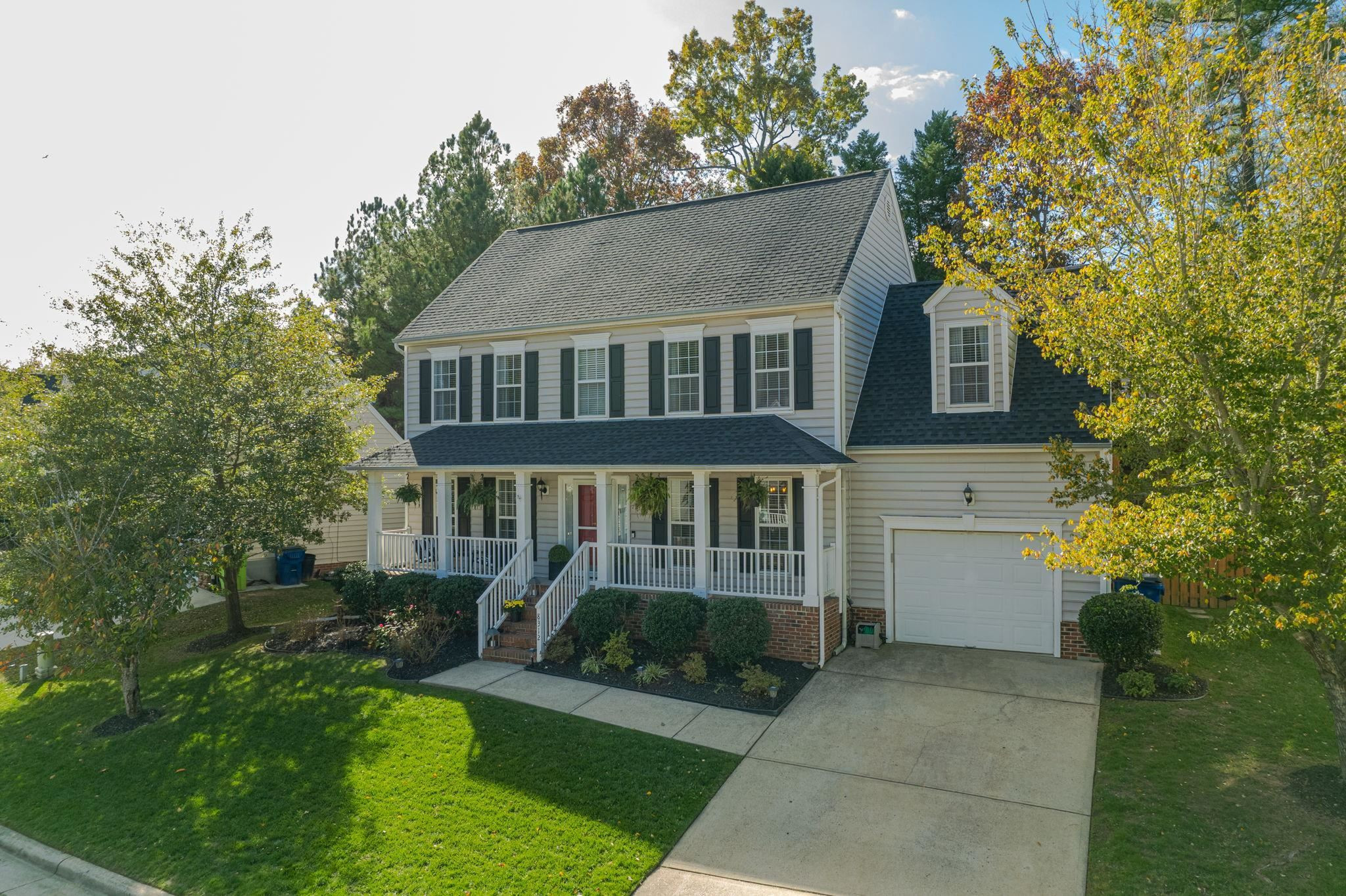 8312 Hobhouse Circle Raleigh, NC 27615 - Photo 2 of 39 front view of a house with a yard