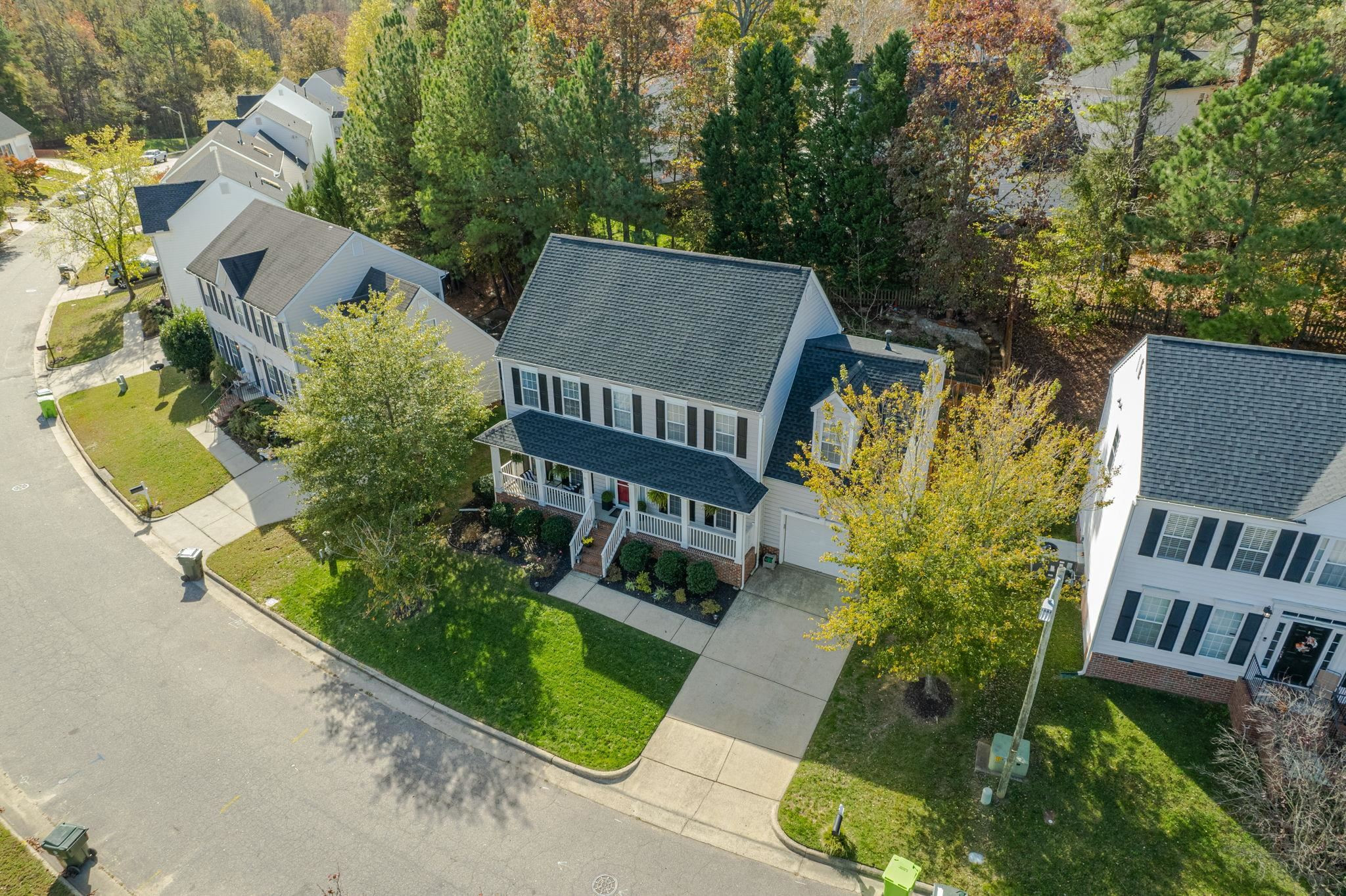 8312 Hobhouse Circle Raleigh, NC 27615 - Photo 32 of 39 an aerial view of a house