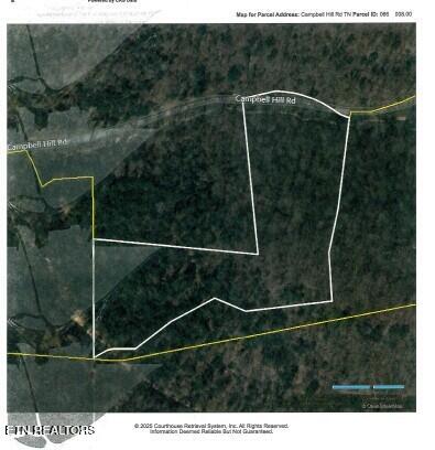 10.28-ac Campbell Hill Road Gainesboro, TN 38562 - Photo 41 of 44 AERIAL MAP