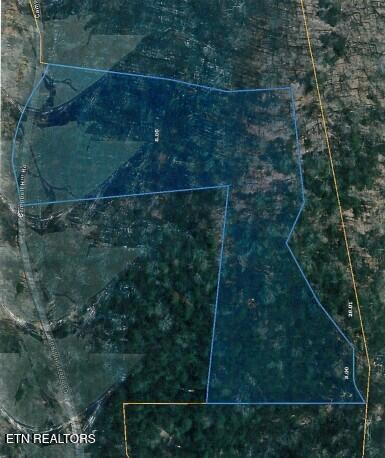 10.28-ac Campbell Hill Road Gainesboro, TN 38562 - Photo 42 of 44 AERIAL VIEW MAP