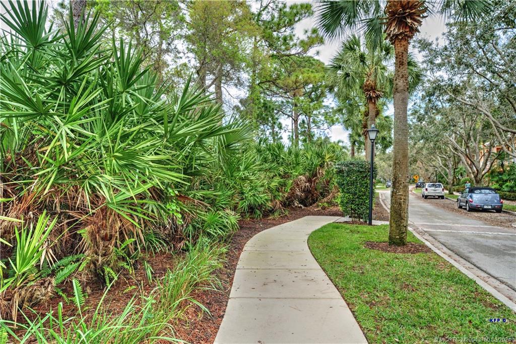 3073 East Community Drive Jupiter, FL 33458 - Photo 47 of 85 a view of a garden with pathway