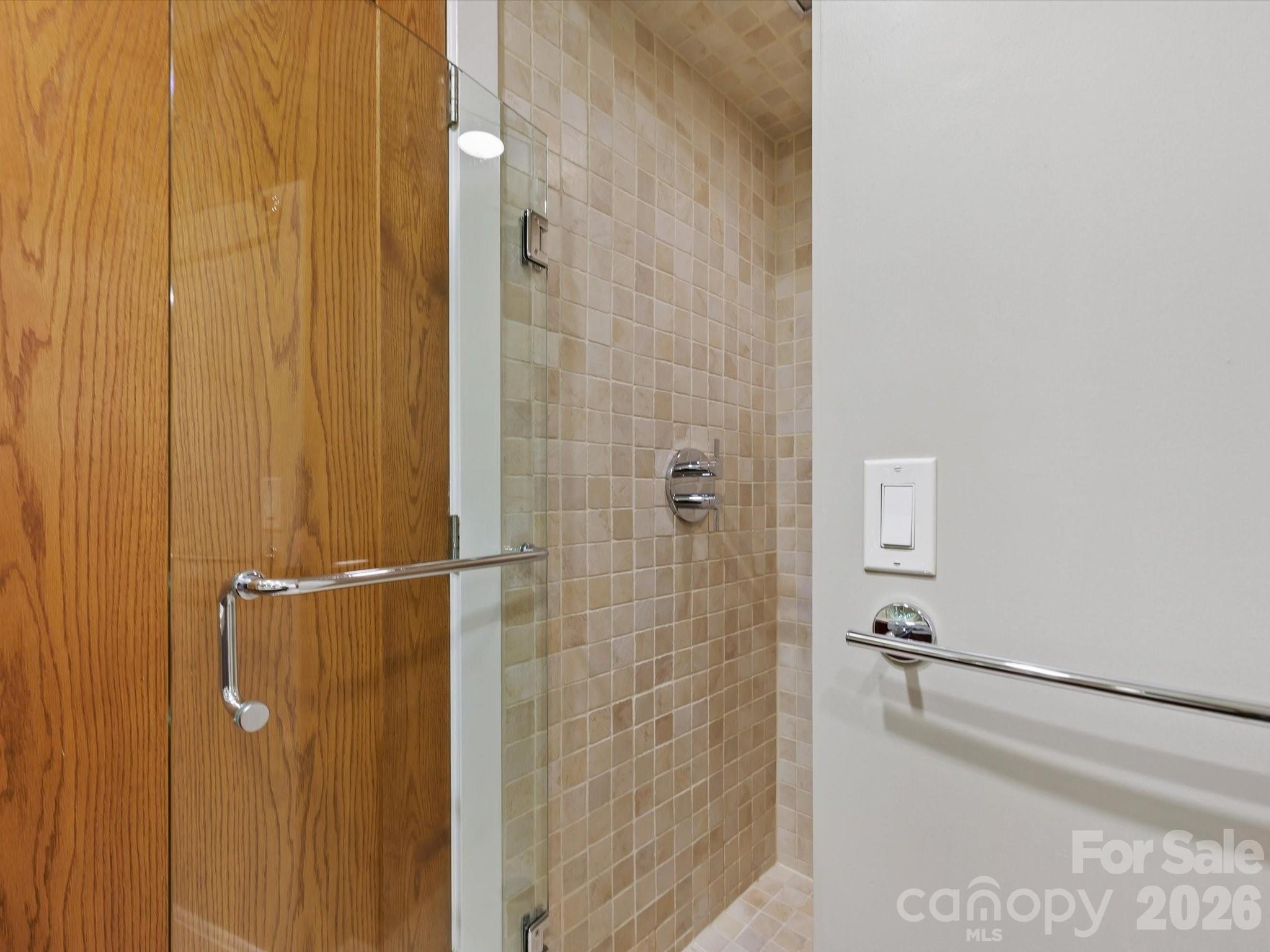 420 Queens Road Charlotte, NC 28207 - Photo 25 of 35 a bathroom with a shower