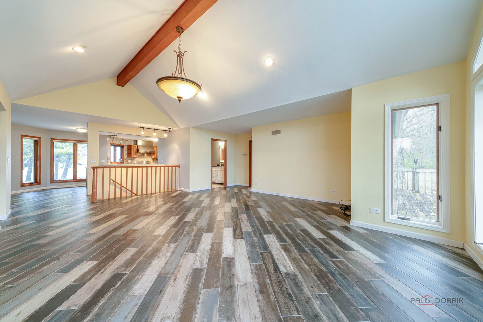 14718 Marengo Road Union, IL 60180 - Photo 2 of 2 a view of a room with wooden floor and windows