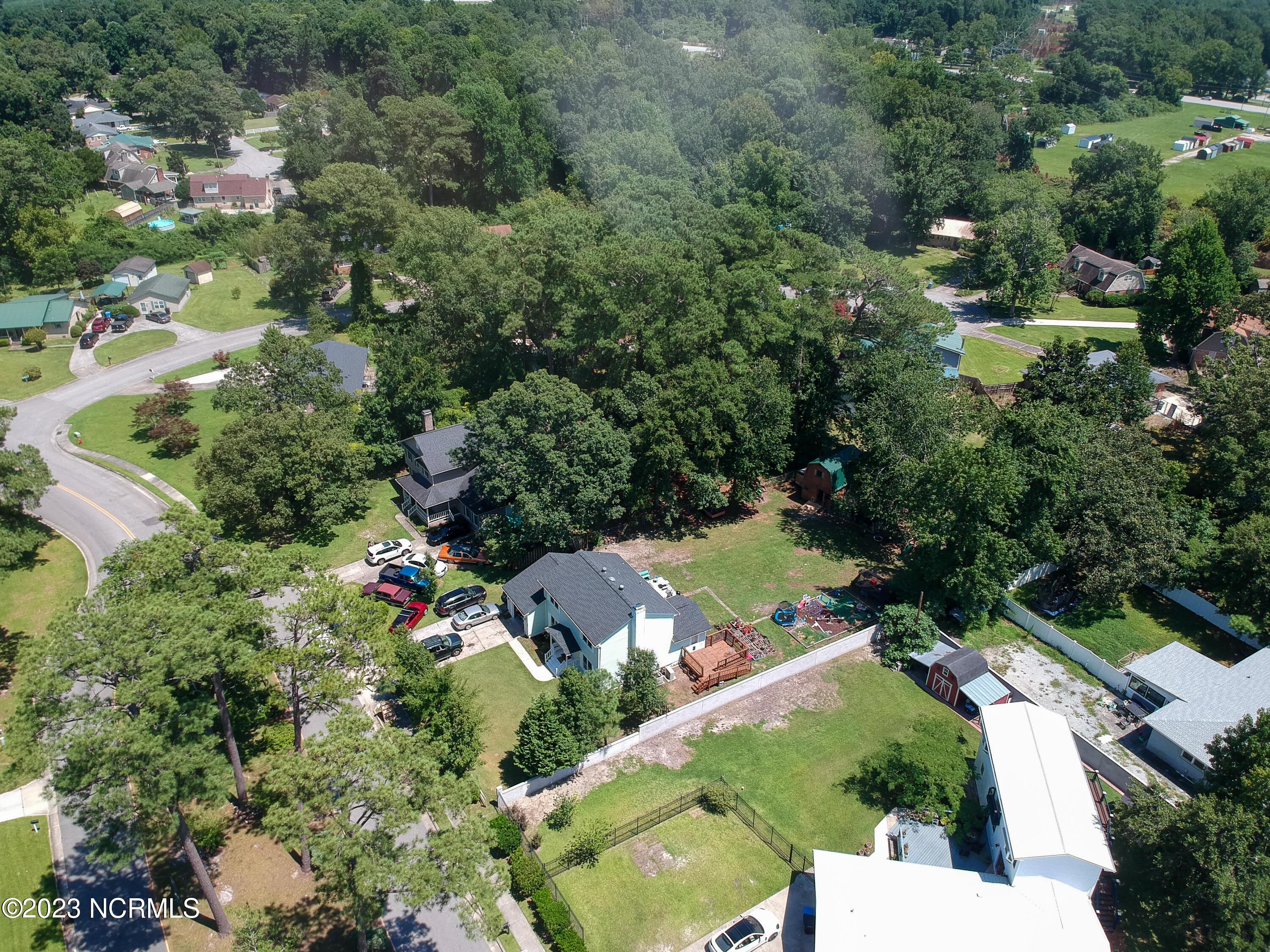 102 Nottingham Road Jacksonville, NC 28546 - Photo 5 of 61 102 Nottingham aerial 4