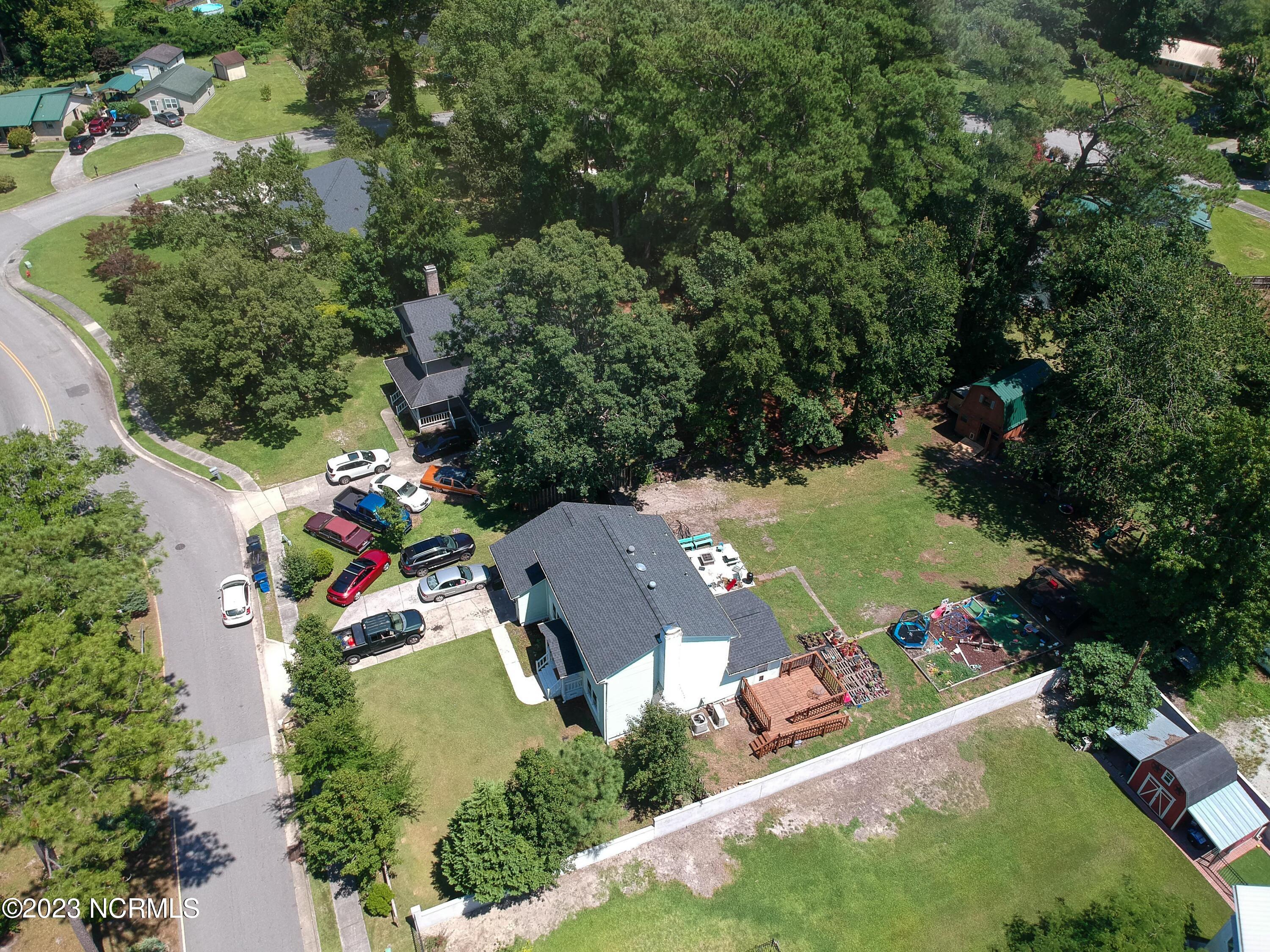 102 Nottingham Road Jacksonville, NC 28546 - Photo 8 of 61 102 Nottingham aerial 5