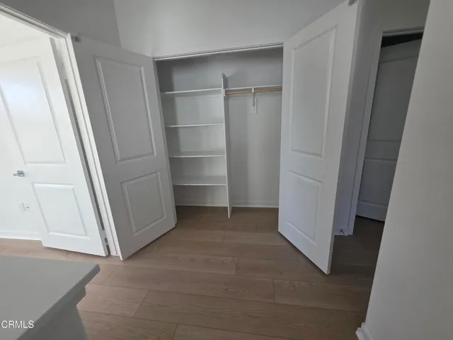 a view of closet area