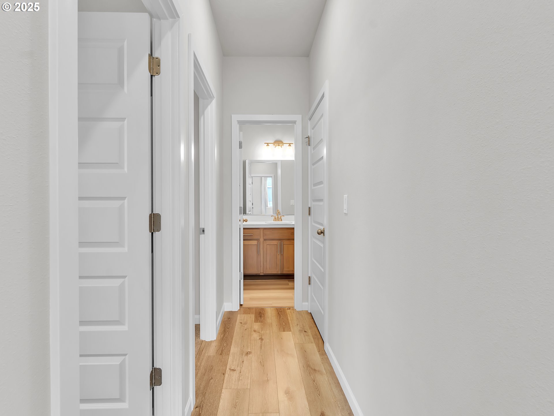 893 East Cleveland Street Carlton, OR 97111 - Photo 14 of 19 a bathroom with a sink and a mirror