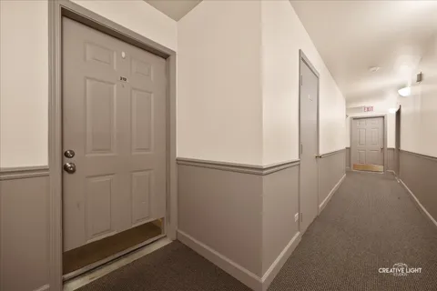 a view of hallway with hallway