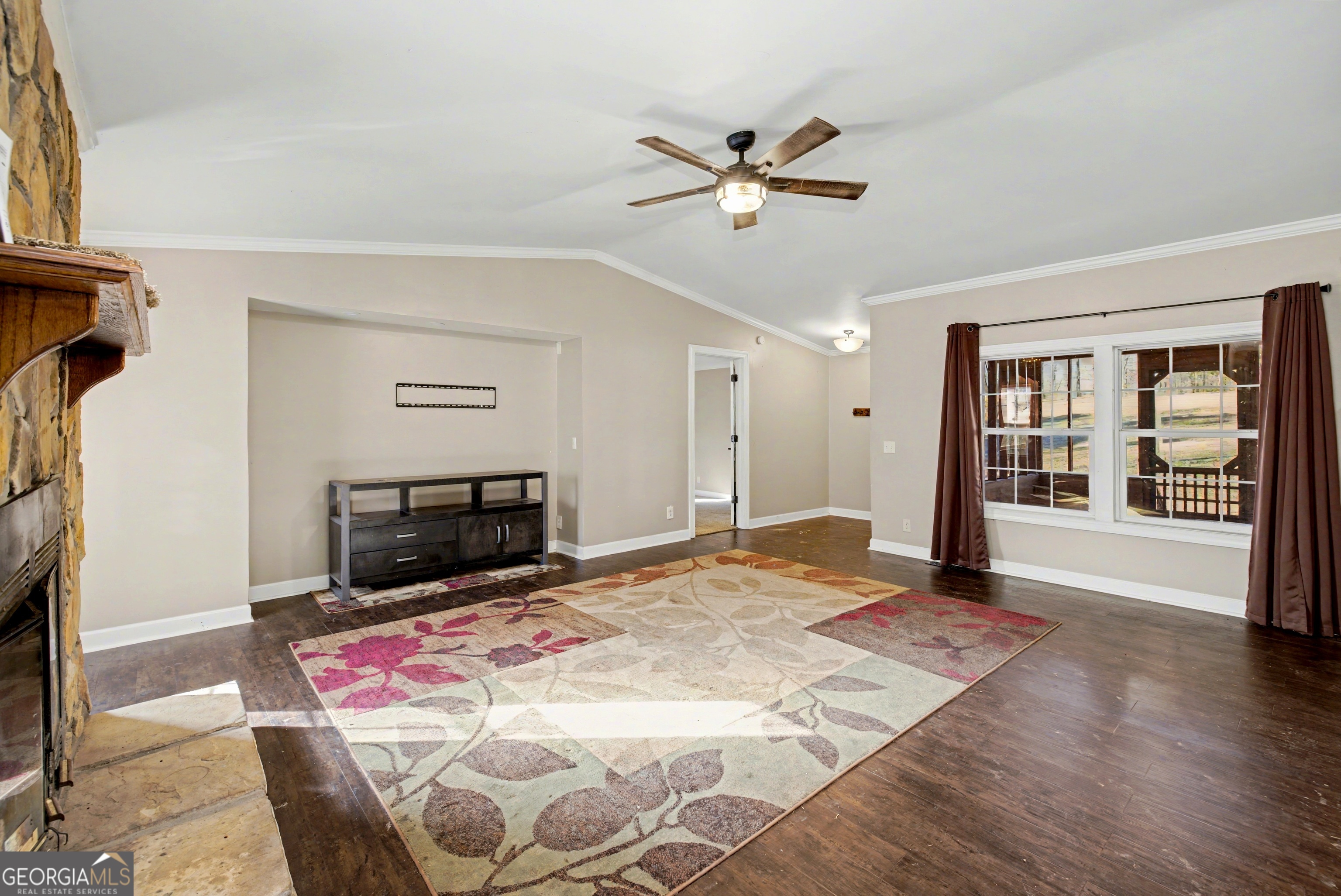 90 Cooksville Road Hogansville, GA 30230 - Photo 6 of 26 a bed room with a bed and a television