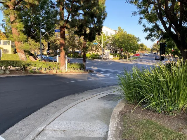 a view of street with tree