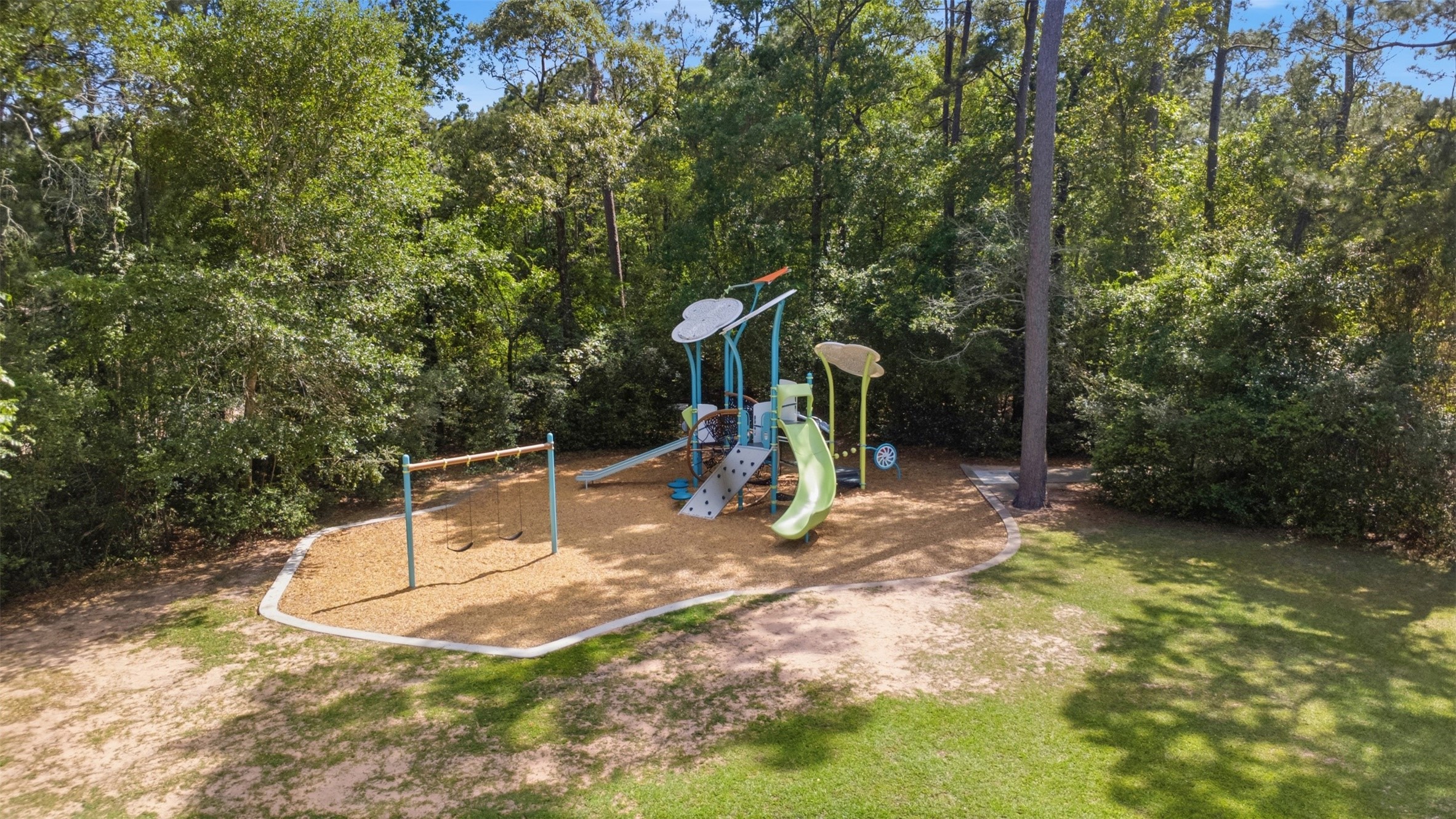 55 Terraglen Drive Spring, TX 77382 - Photo 30 of 33 a view of a park with slide