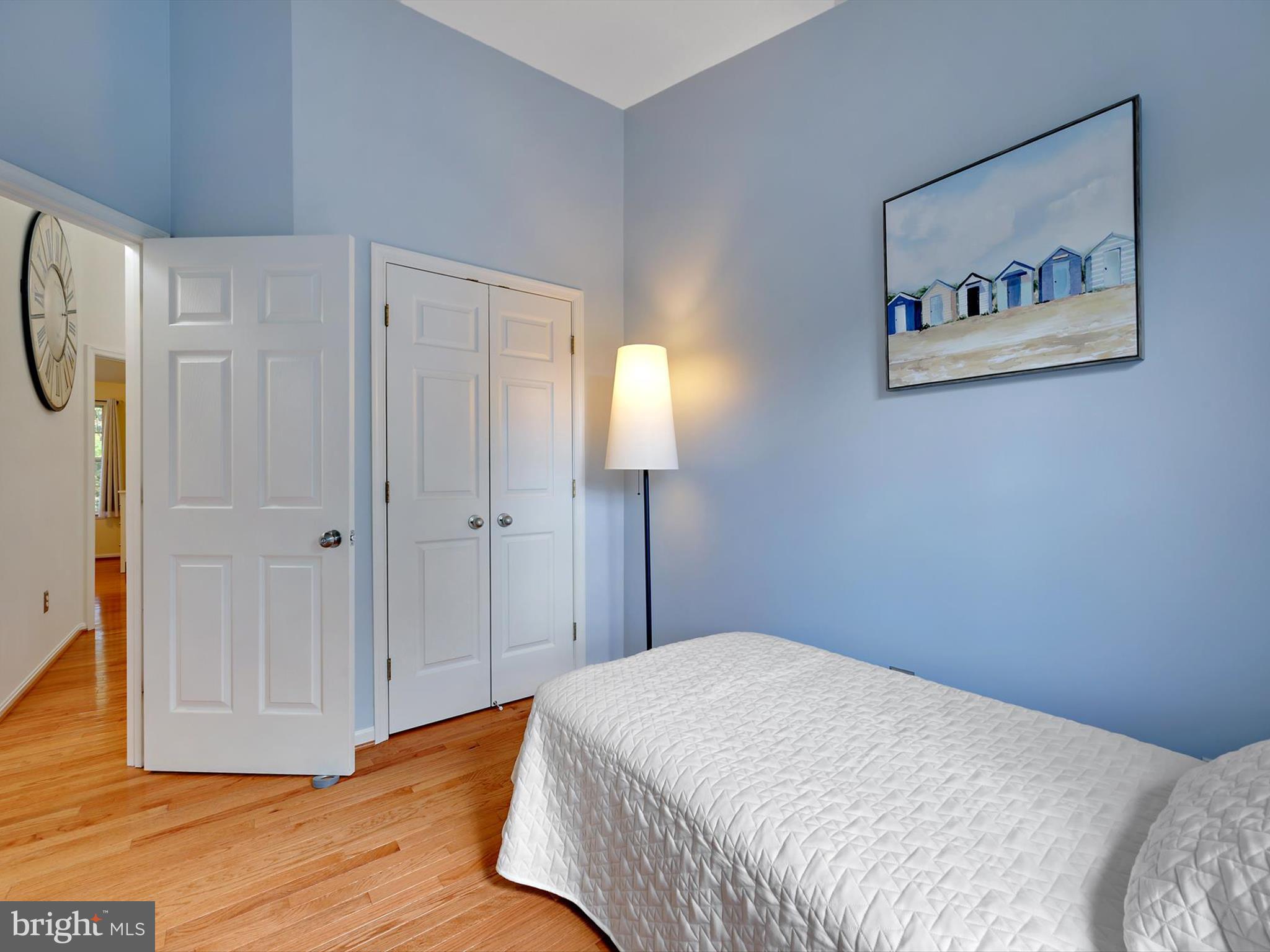 2355 Sandy Walk Way Odenton, MD 21113 - Photo 18 of 68 a bedroom with a bed and a painting on the wall