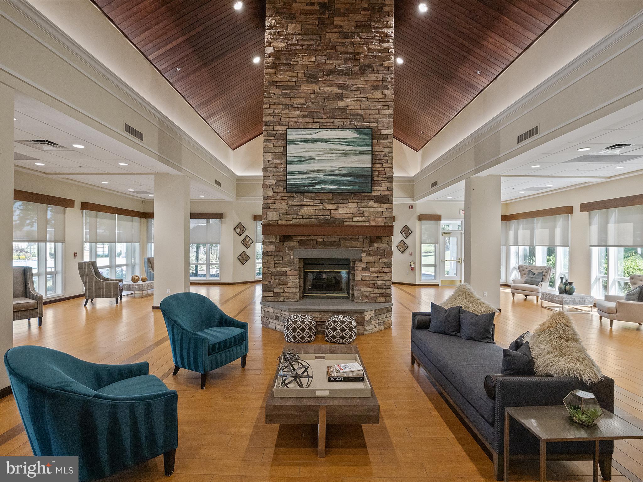 2355 Sandy Walk Way Odenton, MD 21113 - Photo 49 of 68 a living room with furniture and a fireplace