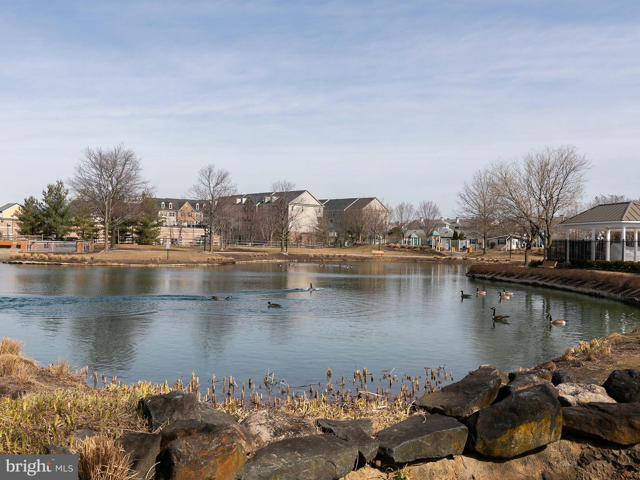 2355 Sandy Walk Way Odenton, MD 21113 - Photo 60 of 68 a view of a lake with houses