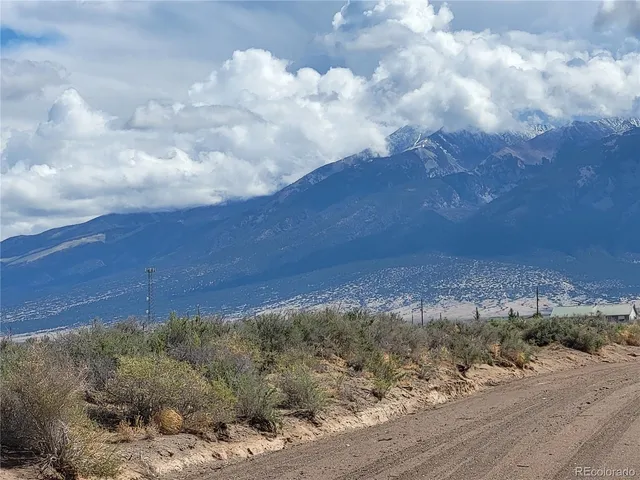 a view of a dry yard