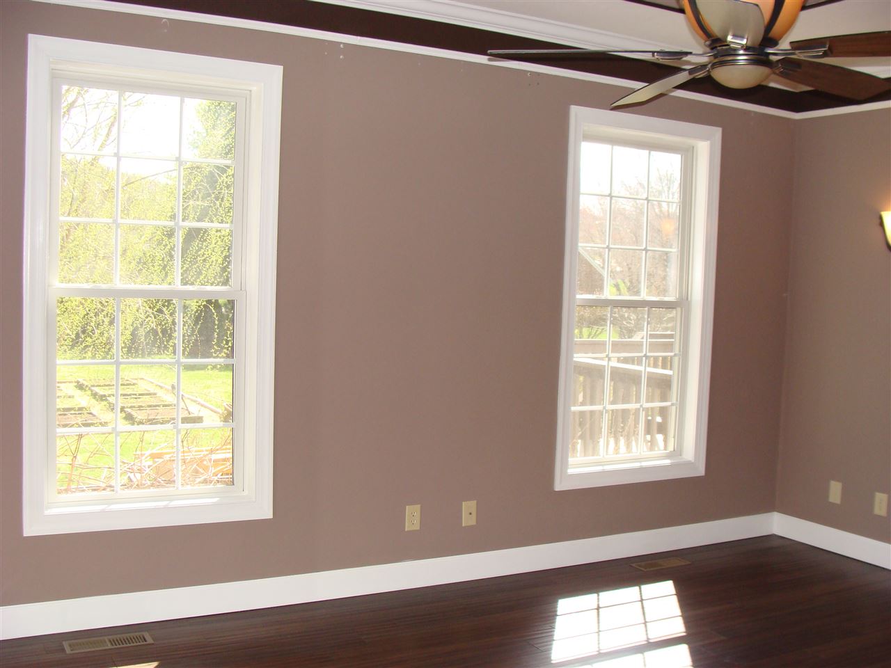 4335 Ottobine Road Dayton, VA 22821 - Photo 20 of 50 a view of an empty room with a window and wooden floor