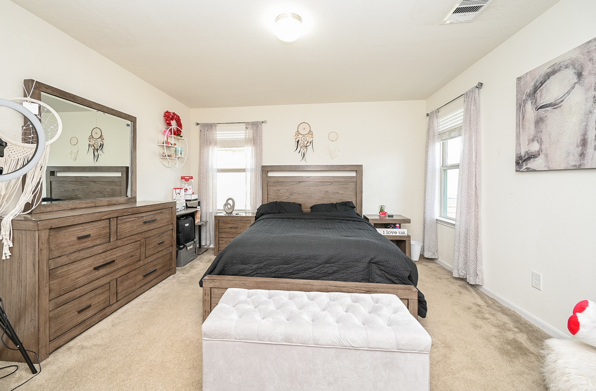 5238 Pine Forest Ridge Street Katy, TX 77493 - Photo 12 of 26 a living room with furniture and flat screen tv