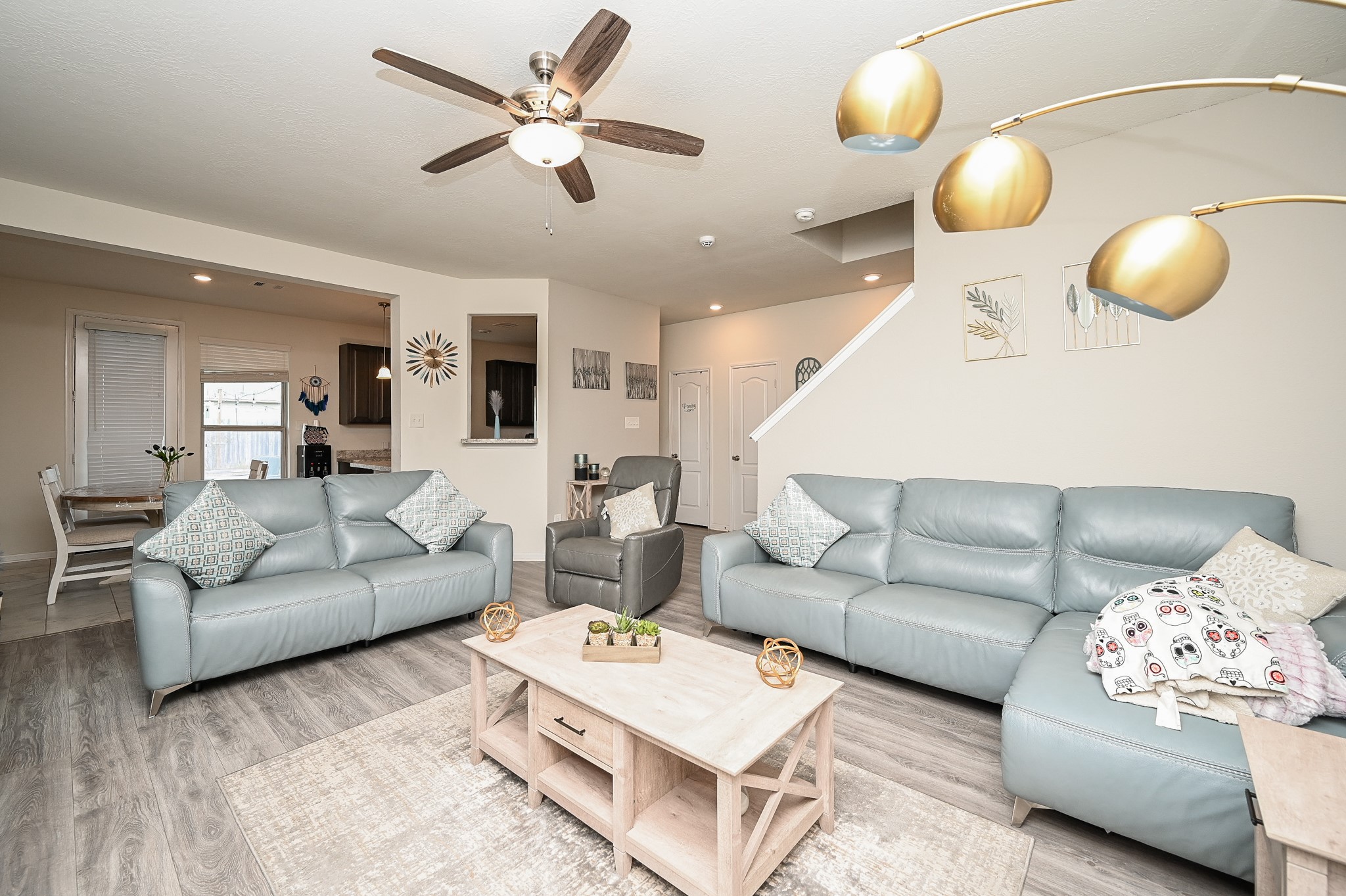 5238 Pine Forest Ridge Street Katy, TX 77493 - Photo 3 of 26 a living room with furniture and view