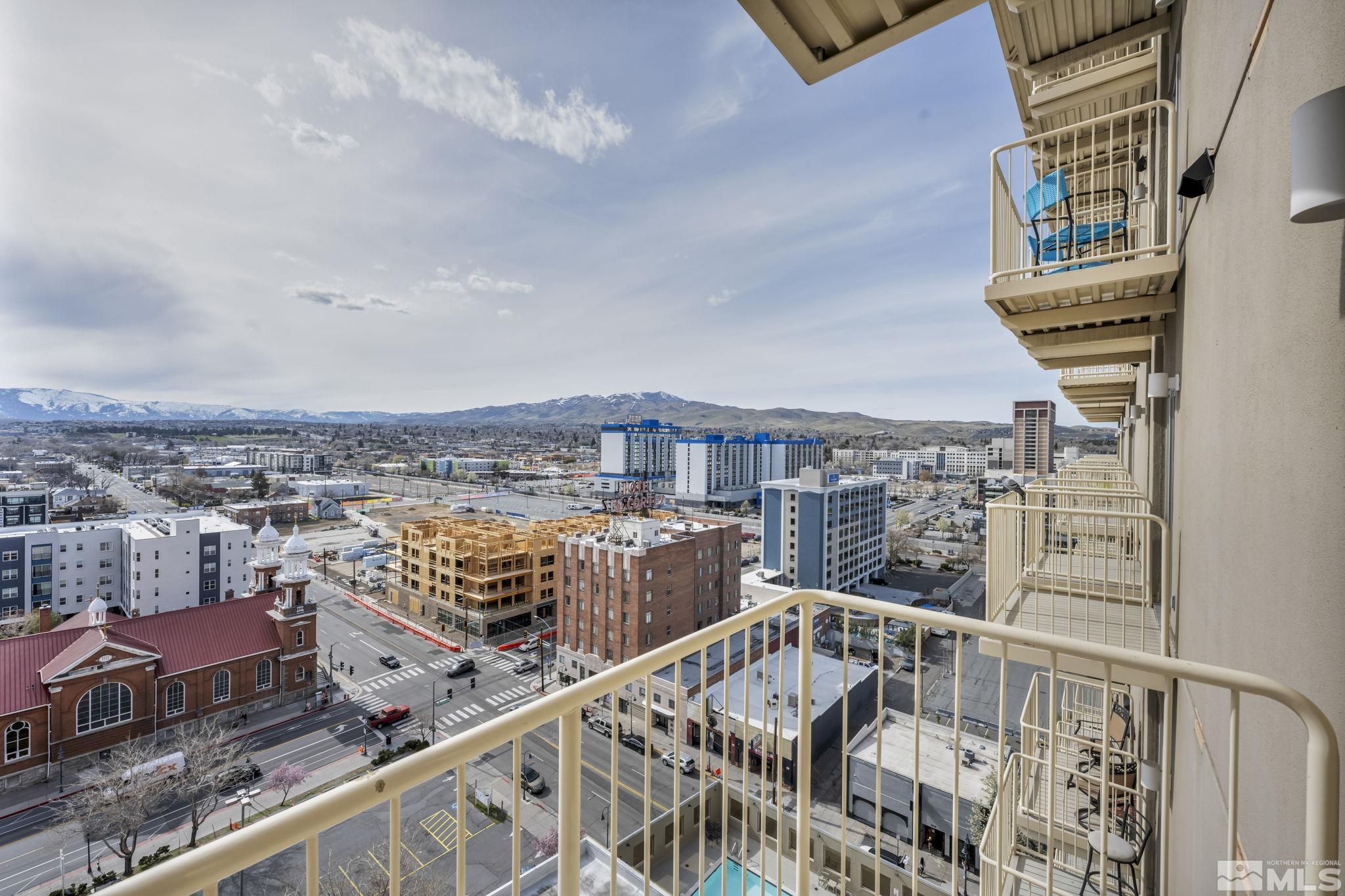 200 West 2nd Street, Unit 1207 Reno, NV 89501 - Photo 3 of 39 an aerial view of a balcony