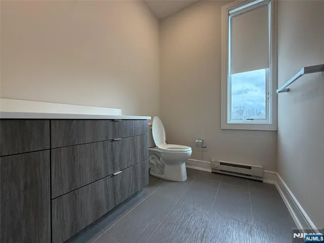 a bathroom with a toilet