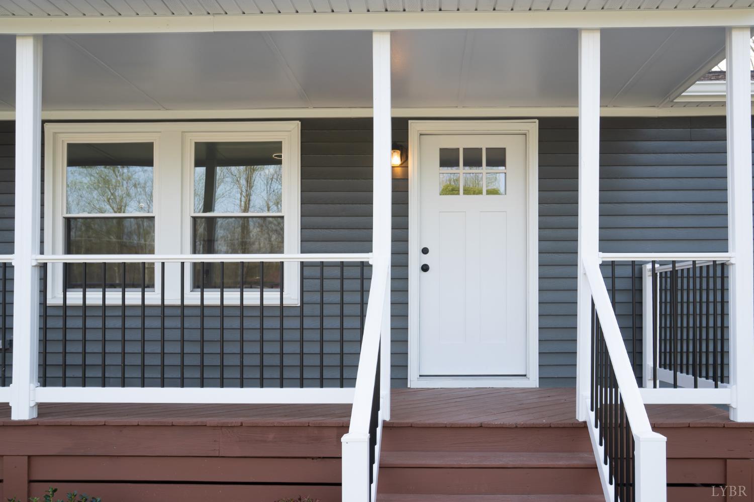 405 Spring Mill Road Concord, VA 24538 - Photo 5 of 28 a view of wooden balcony