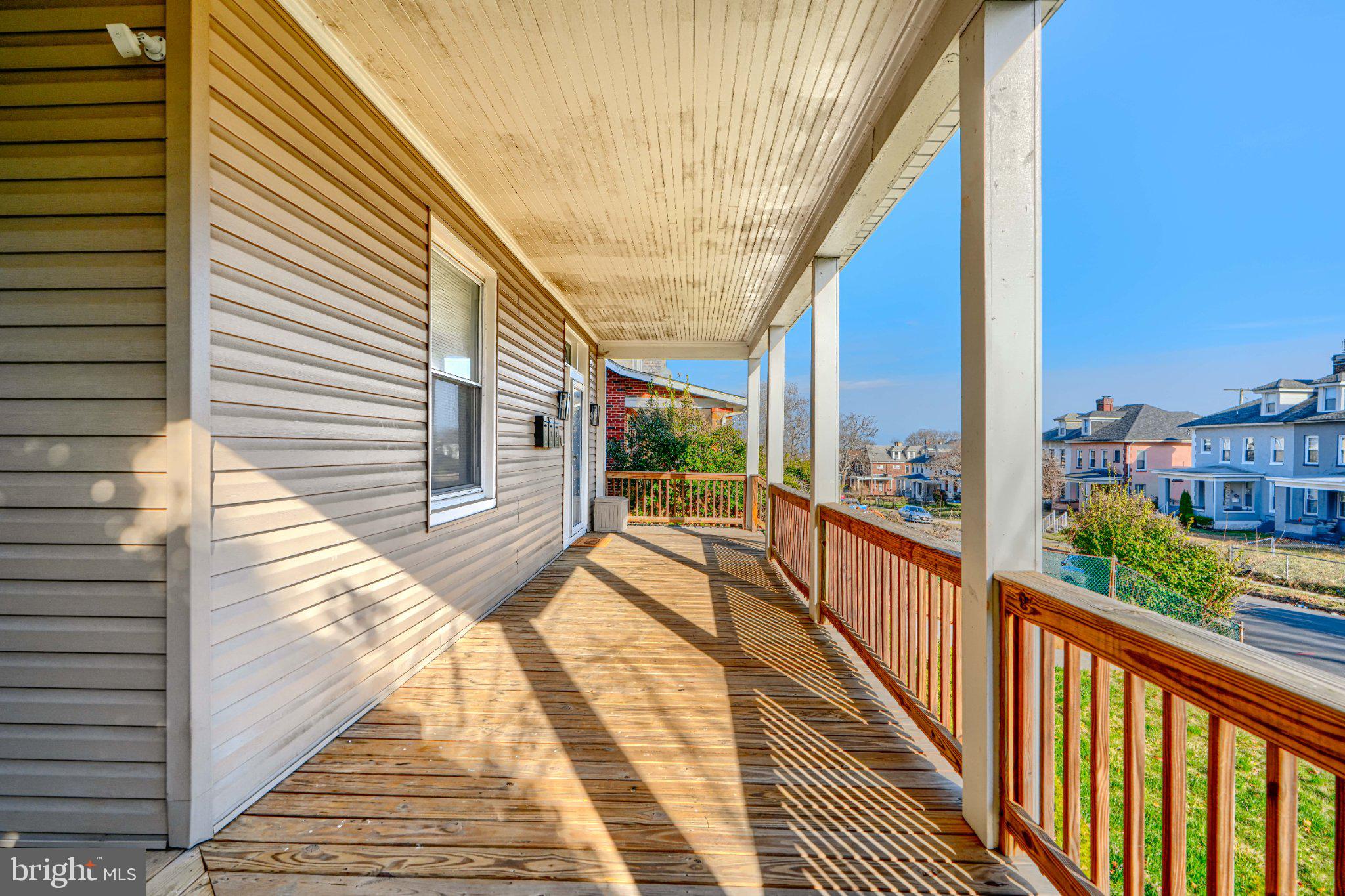 3414 Alto Road, Unit 1 Baltimore, MD 21216 - Photo 3 of 18 Sunny porch with inviting views.