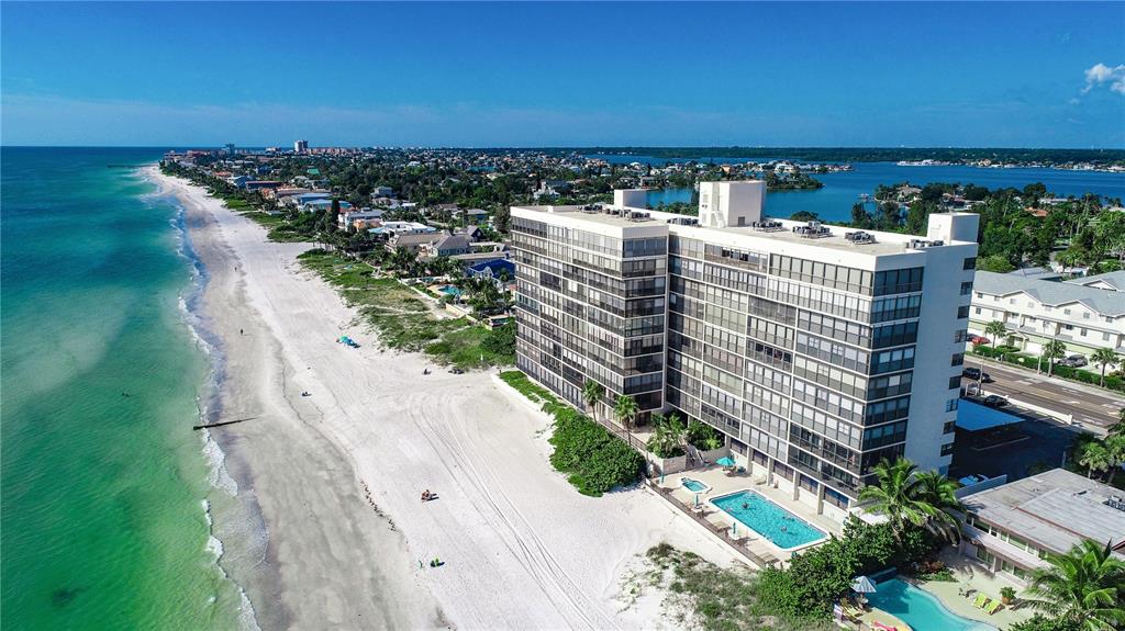15462 Gulf Boulevard, Unit 706 Madeira Beach, FL 33708 - Photo 1 of 1 Aerial View
