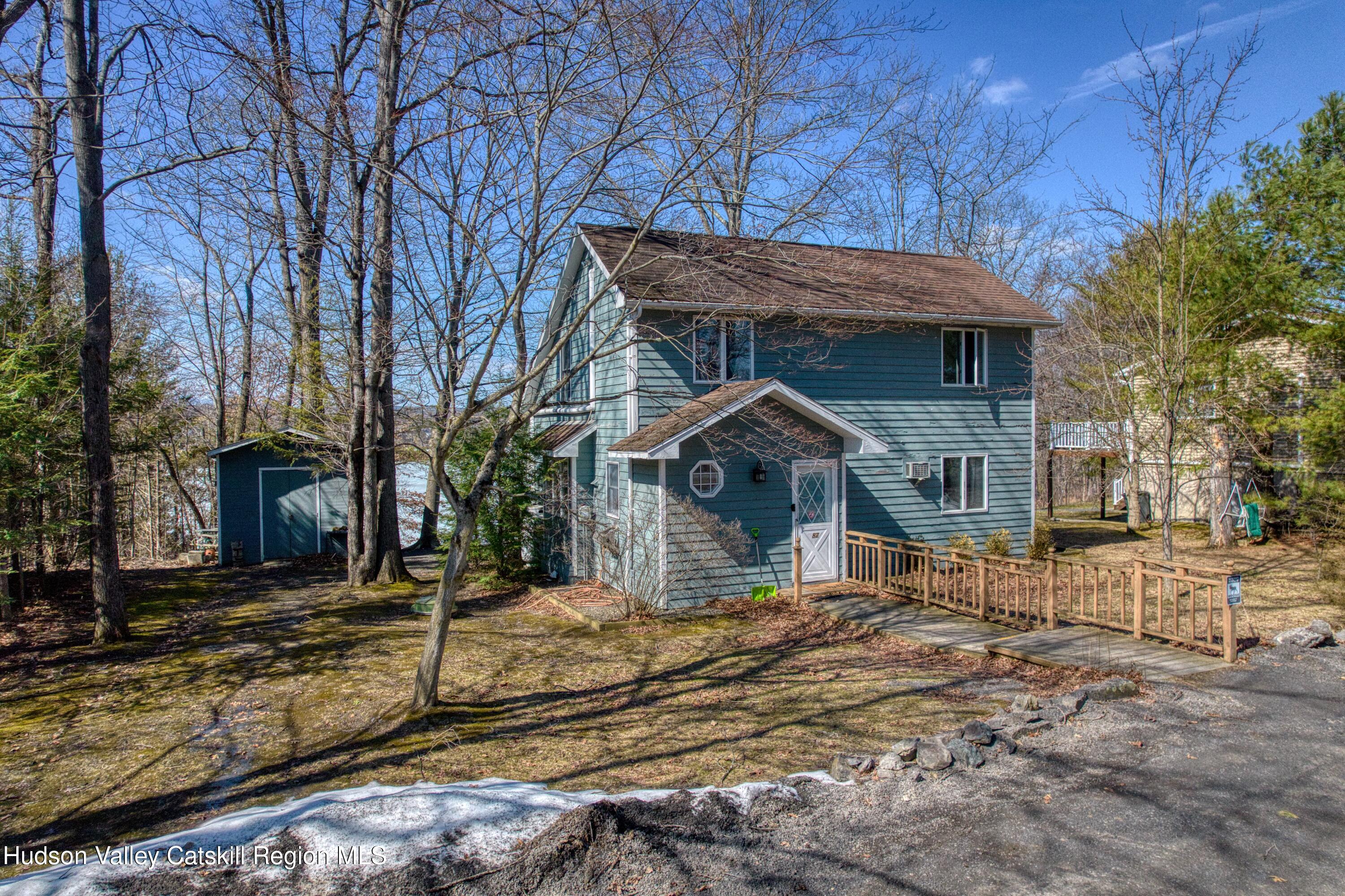 87 Sleepy Hollow Road Athens, NY 12015 - Photo 1 of 42 a view of a house with a yard