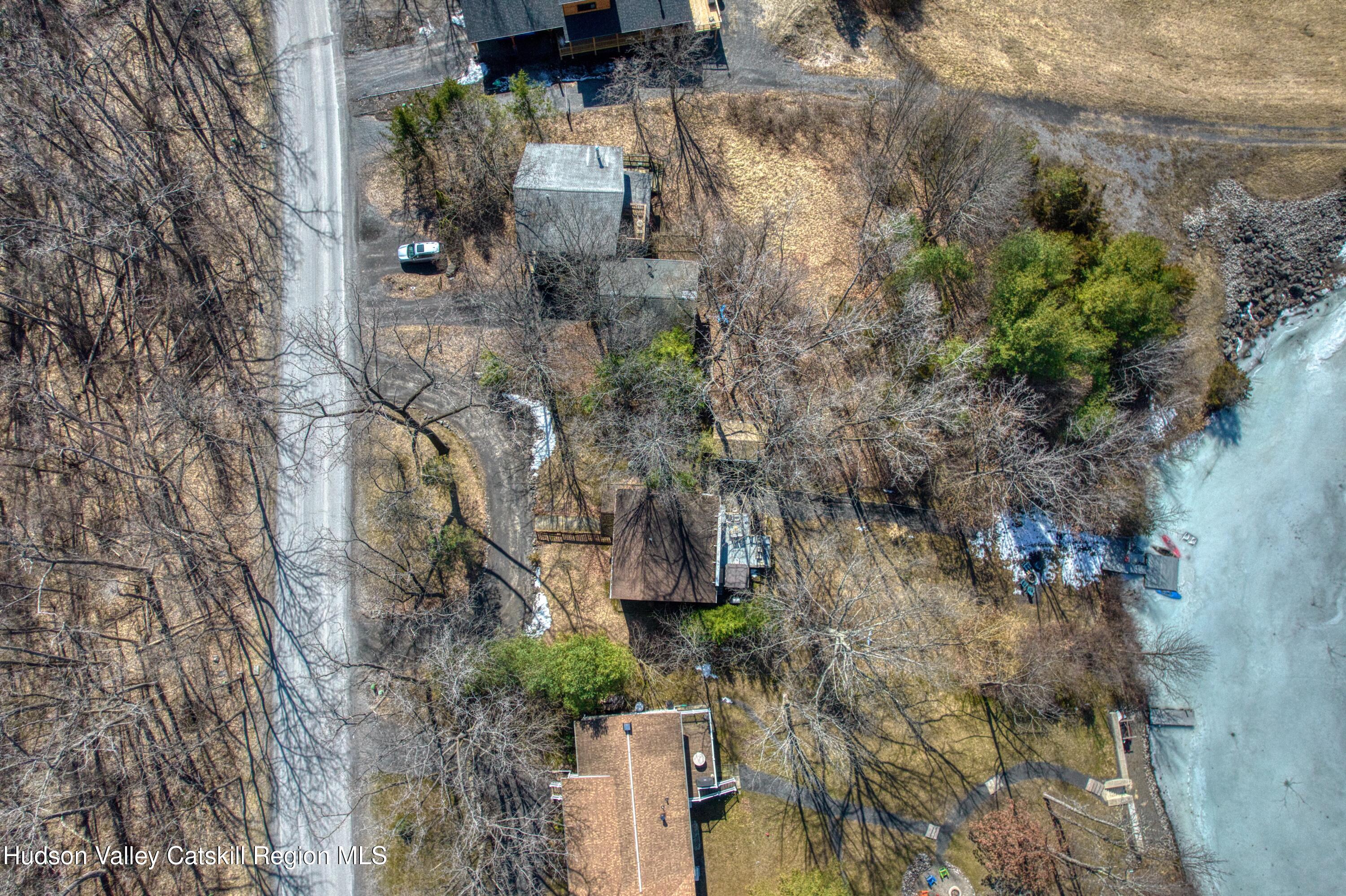 87 Sleepy Hollow Road Athens, NY 12015 - Photo 2 of 42 an aerial view of residential house with outdoor space