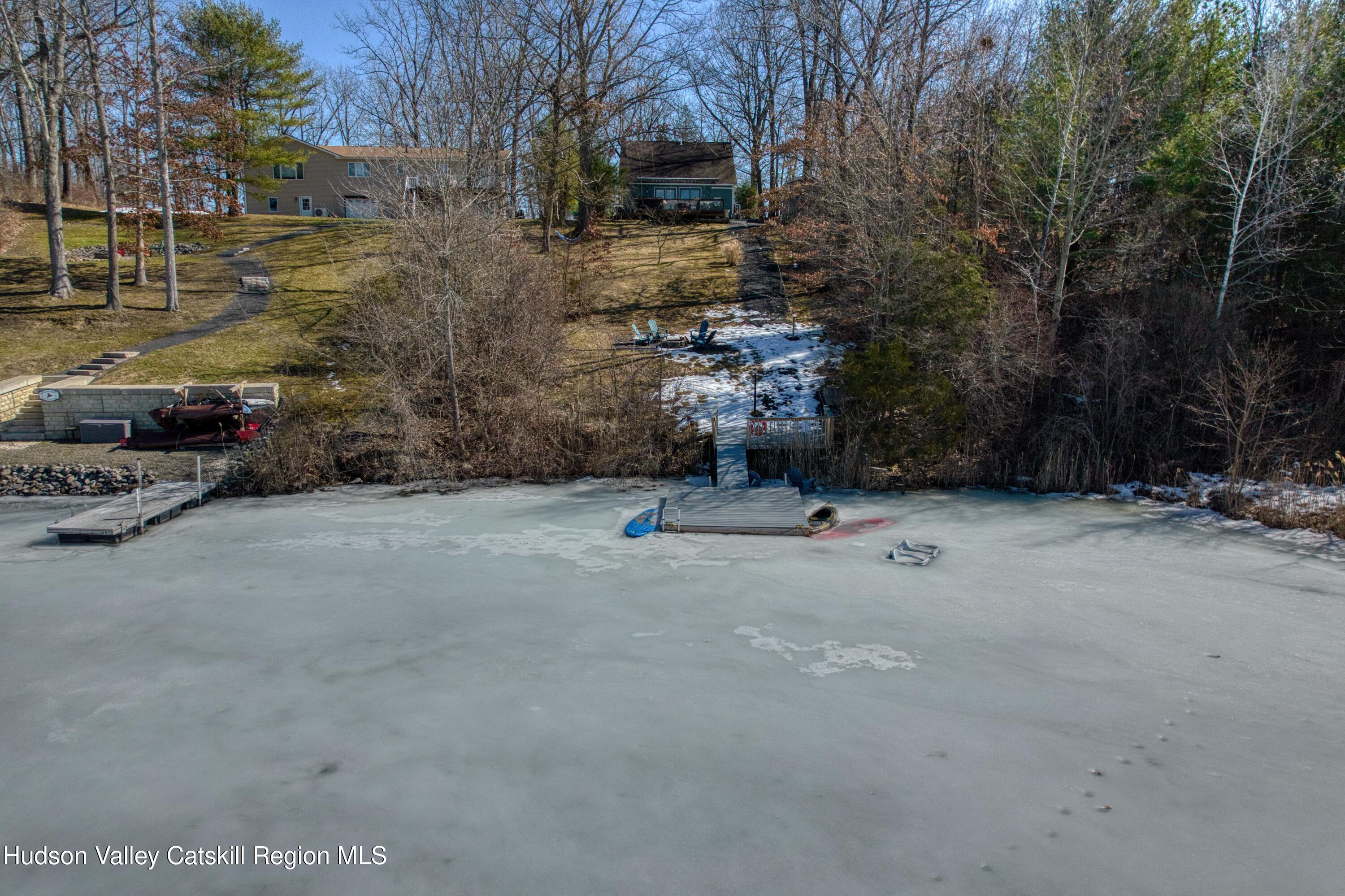 87 Sleepy Hollow Road Athens, NY 12015 - Photo 39 of 42 a view of a patio with fire pit and furniture