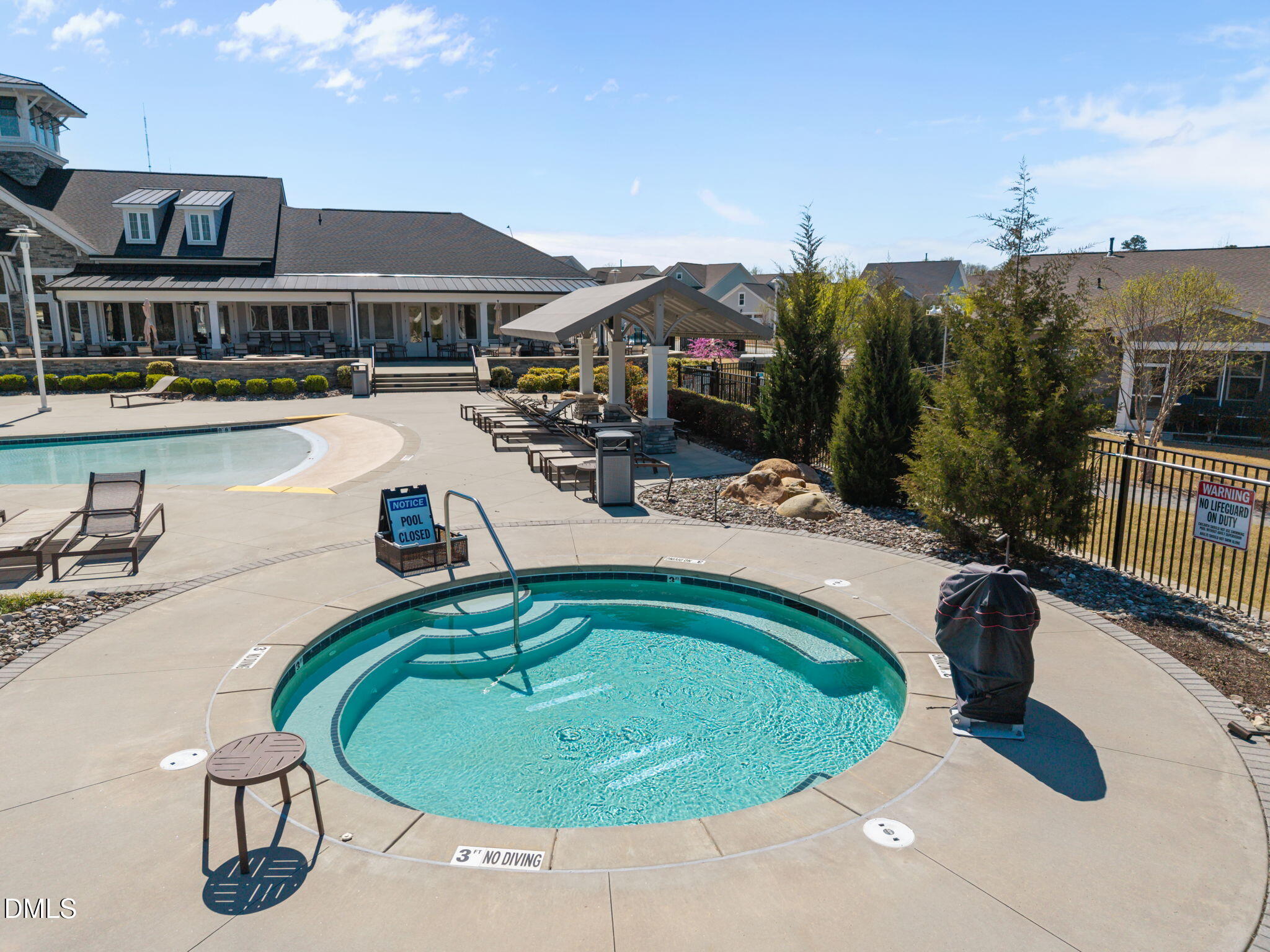 162 Desert Sand Lane Raleigh, NC 27610 - Photo 25 of 33 a view of a swimming pool with a patio