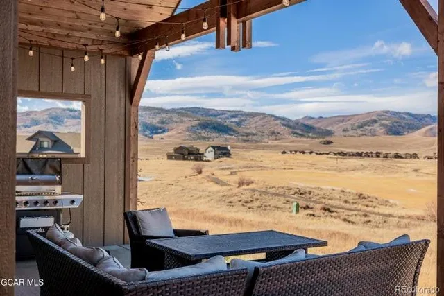 a view of an ocean from a balcony