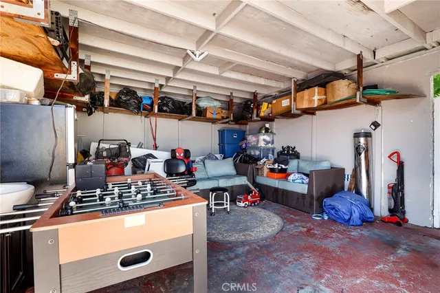 a view of storage and utility room
