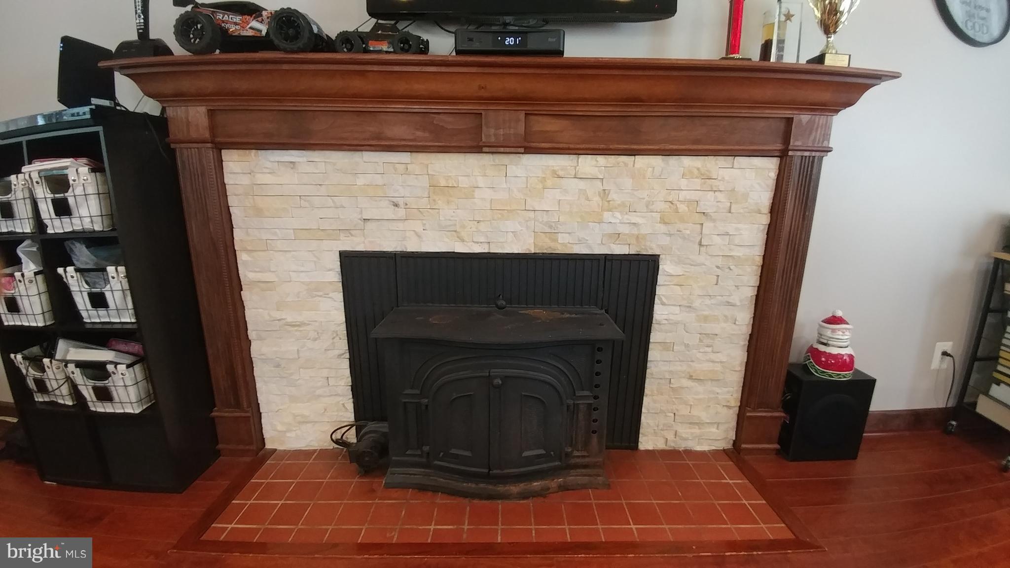 6721 Amherst Road Bryans Road, MD 20616 - Photo 7 of 29 Fireplace with Wood-inset